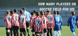 how many players on soccer field for u12