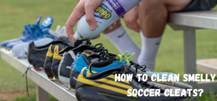 how to clean smelly soccer cleats