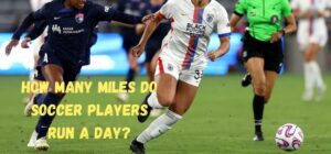 how many miles do soccer players run a day