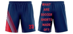 what are soccer shorts made of