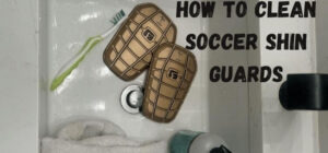 how to clean soccer shin guards