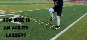 how wide is an agility ladder